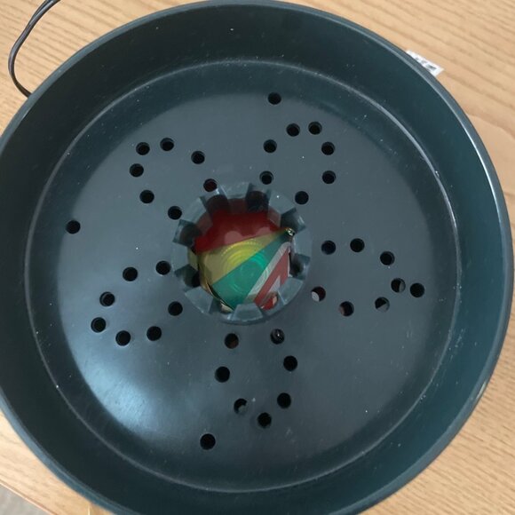 Vtg Puleo Optic Glow Fiber Optic Star Tree W/ Changing Color Lights 2 ft VIDEO - Picture 8 of 8